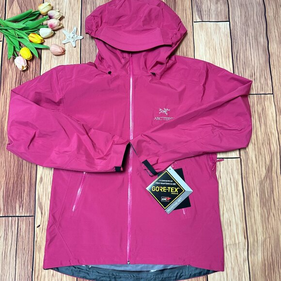 Women's Arcteryx Jacket Solid Color Casual Sports Waterproof  Size L - Picture 1 of 8